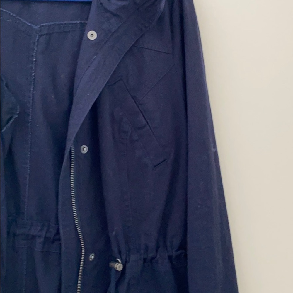 Style & Co Mid-Length Hooded Utility Jacket - Picture 4 of 4